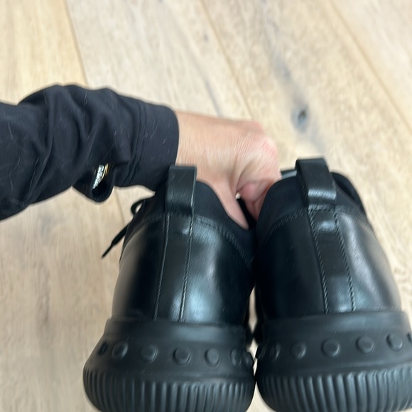 Tod's No Code Sportivo Leather & Neoprene Sneakers UK Size 7.5 - Picture 9 of 16